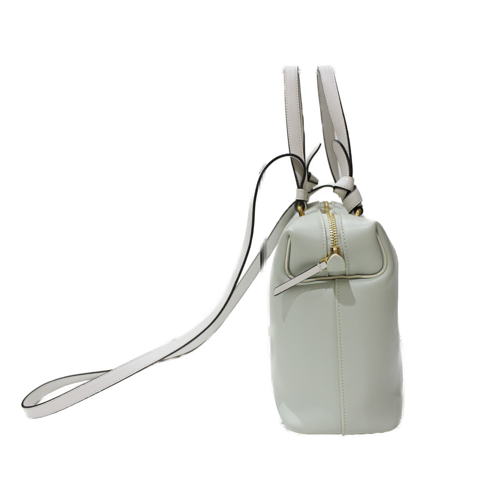 Celine Soft Cube smooth calfskin green white bag handbag shoulder - Picture 3 of 7
